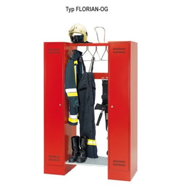 Garderobenschrank für Feuerwehren Florian-OG
